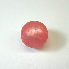 Polaris-Perle Struktur 14mm rosa
